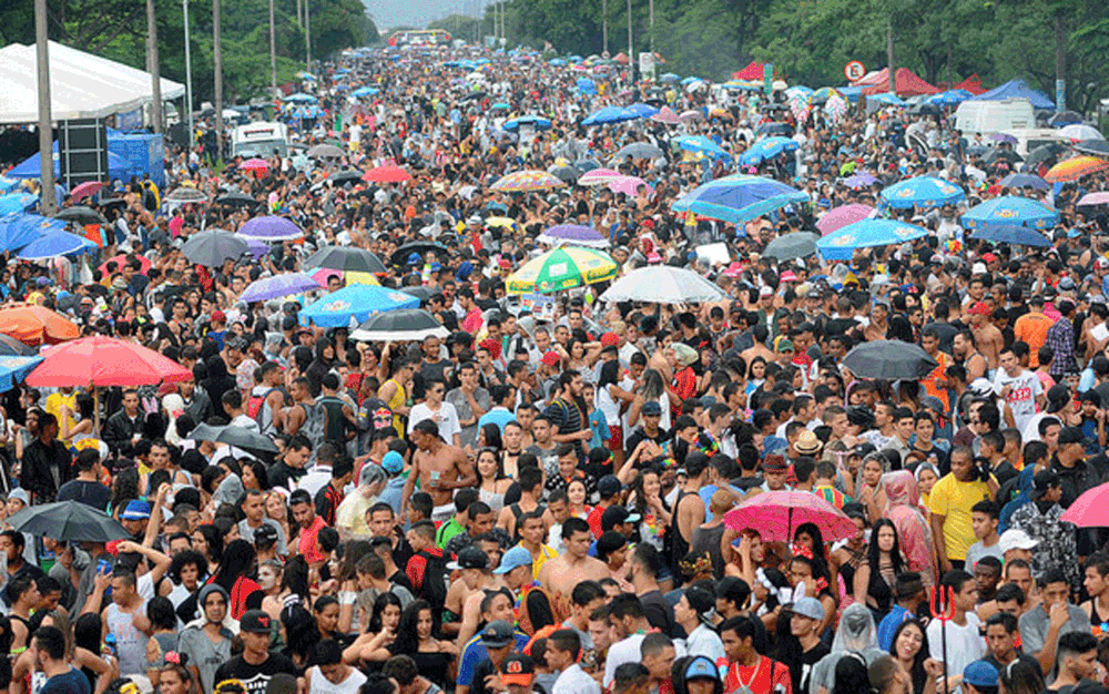 Contagem Regressiva Carnaval De Bras Lia Ter Blocos De Rua Al M