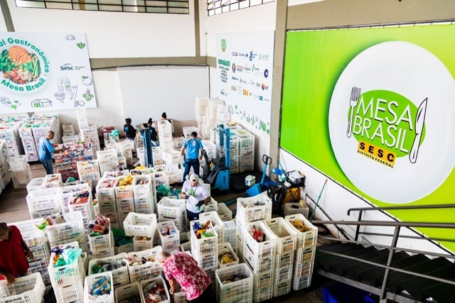 MESA BRASIL Sesc DF Arrecada 51 Mil Quilos De Alimentos E Vai Ajudar