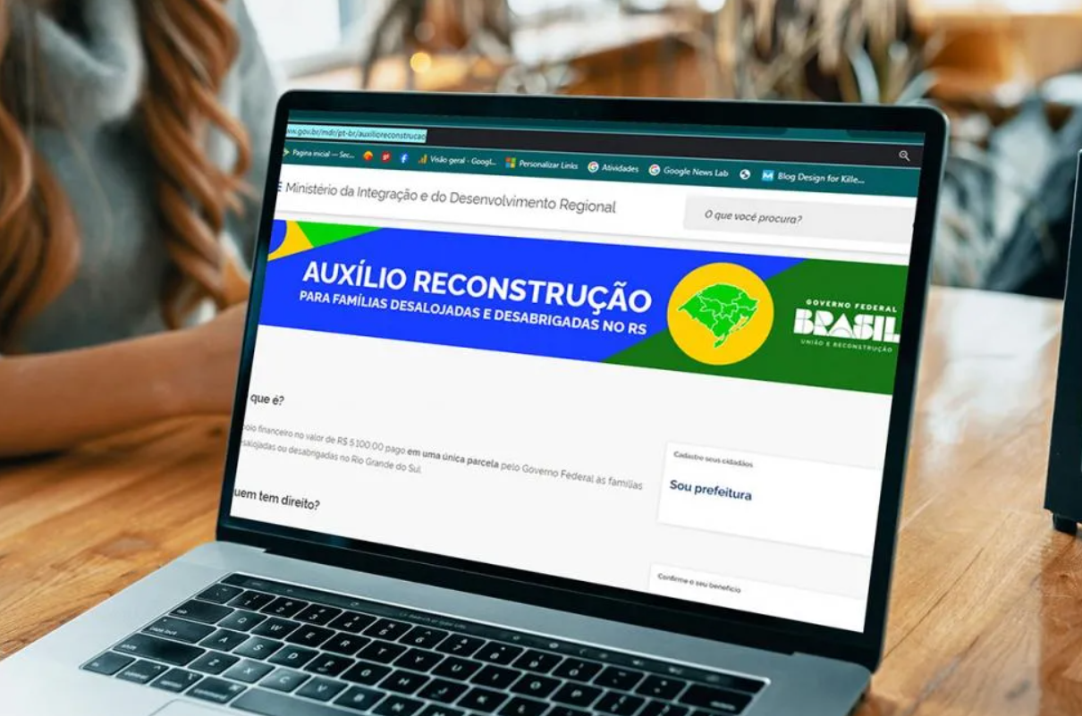 Aux Lio Reconstru O Governo Federal Lan A Site Para Cadastrar