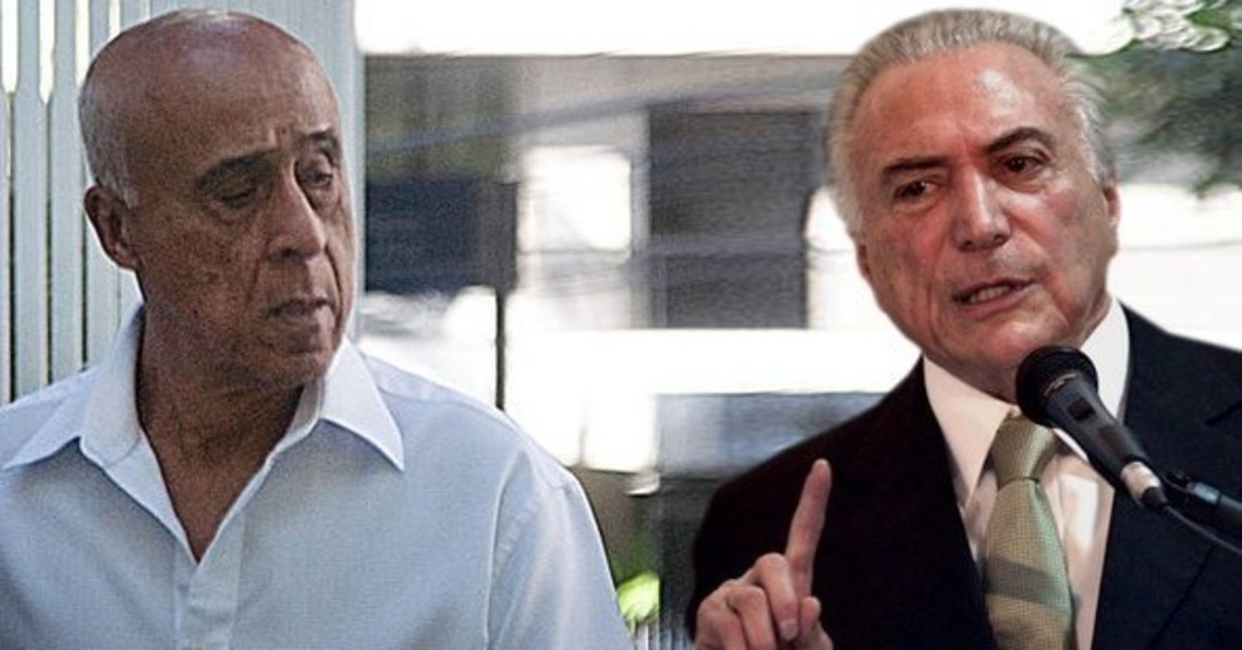 Empresário diz à PF que coronel Lima arrecadava dinheiro para Temer
