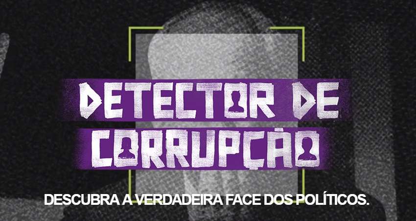 O tal do detector de corrupção, o aplicativo do momento