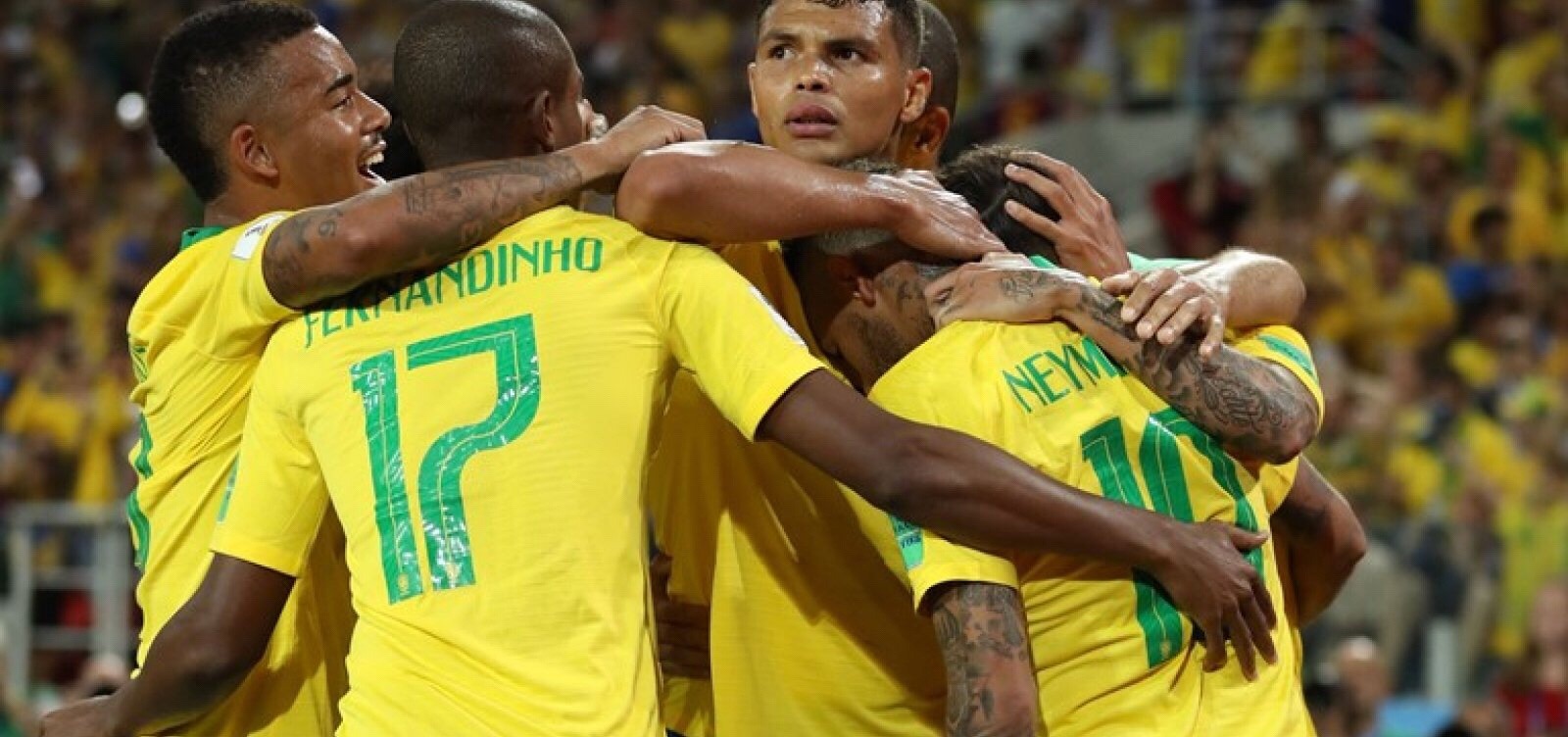 Brasil vence Sérvia por 2 a 0 e avança para as oitavas como 1º do grupo