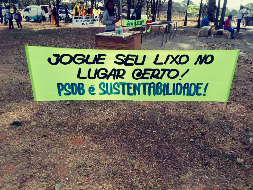 PSDB/DF Sustentabilidade leva consciência ambiental para a convenção do partido