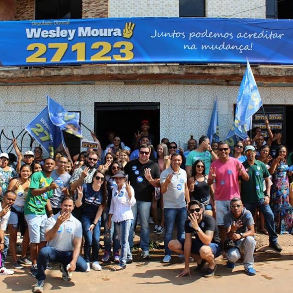 Wesley Moura tem compromisso com os eleitores do DF