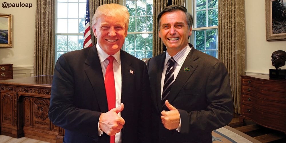 Trump não virá para a posse de Bolsonaro