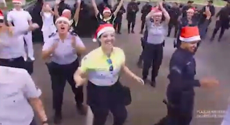 Vídeo de Boas Festas da Polícia Militar do DF viraliza nas redes sociais
