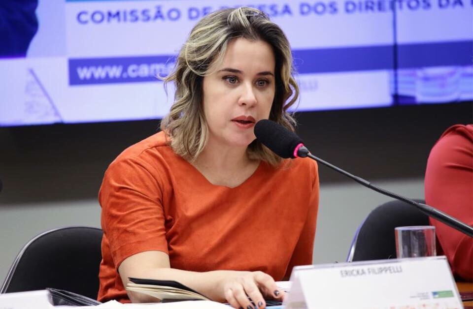 Ericka Filippelli participa de debate sobre a Casa da Mulher Brasileira na Câmara