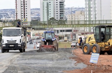 Faixa de trânsito da Avenida das Castanheiras até a EPTG deve melhorar fluxo de veículos em Águas Claras