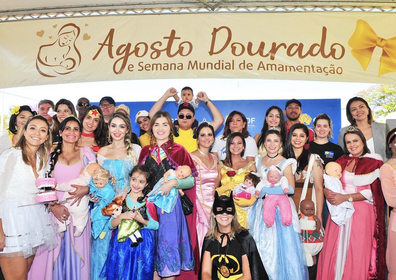 GDF lança oficialmente a campanha de amamentação Agosto Dourado