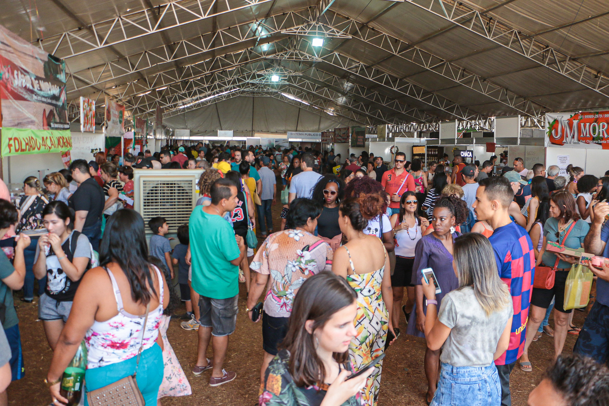 Festa do Morango de Brasília recebeu cerca de 100 mil pessoas