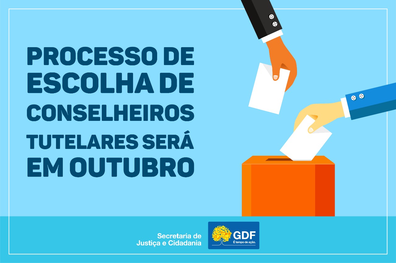 Distrito Federal se prepara para as eleições dos conselheiros tutelares no dia 6 de outubro