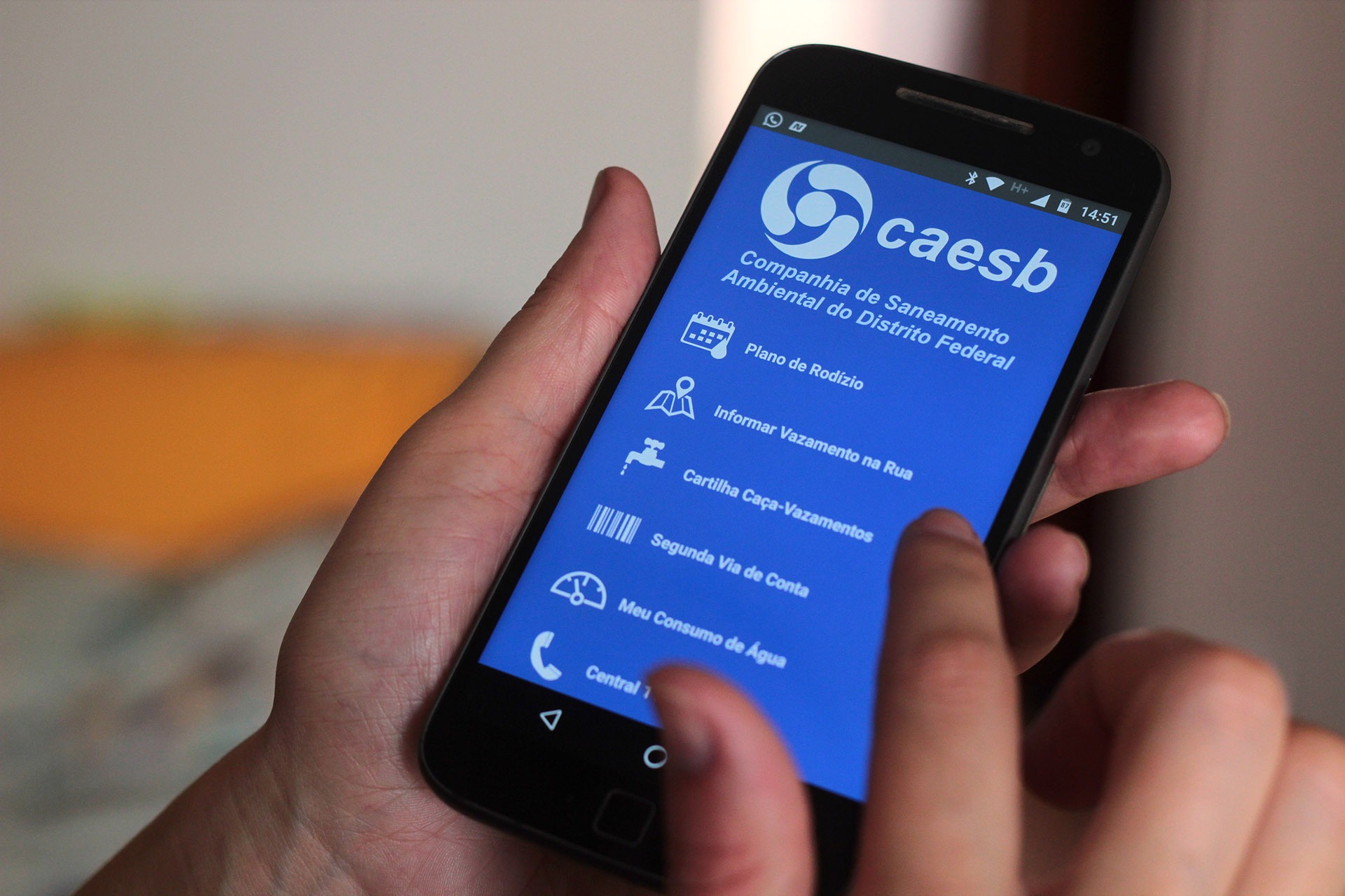 Caesb lança mais funcionalidades em seu aplicativo