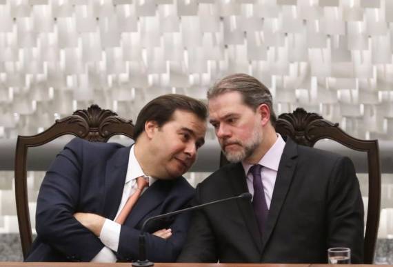 Fachin arquiva trechos de delação que citam Maia e irmão de Toffoli