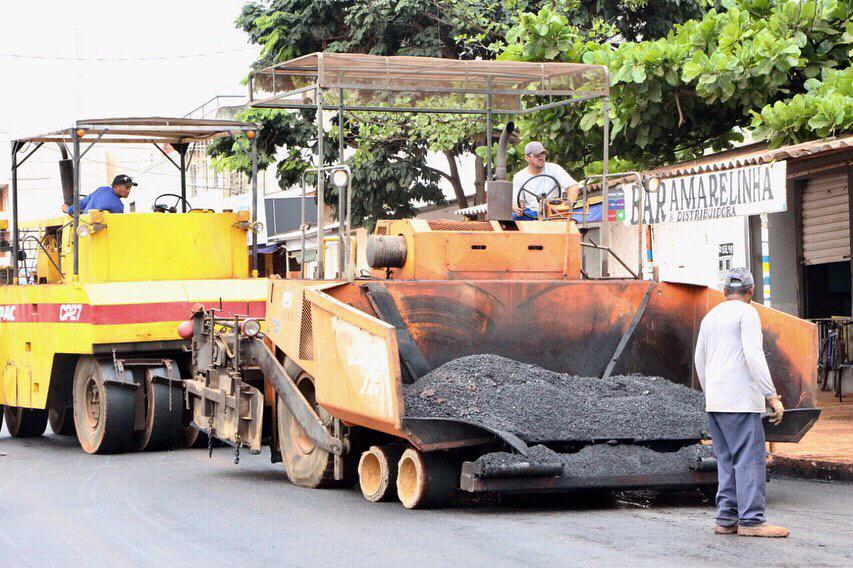 VALPARAÍSO DE GOIÁS | Pábio Mossoró investe em asfalto de qualidade no Jardim Céu Azul