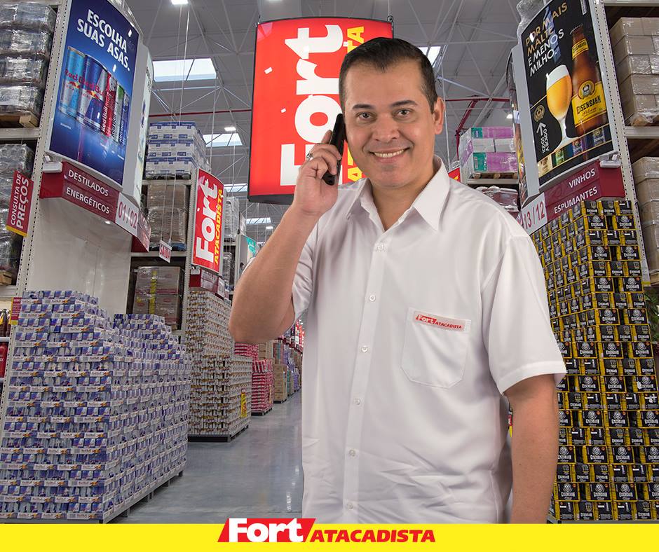 FORT ATACADISTA | Comerciantes do DF encontram facilidades de abastecimento no televendas