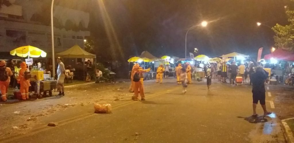 CARNAVAL 2020 | SLU recolhe 22,3 toneladas de resíduos em todo o DF