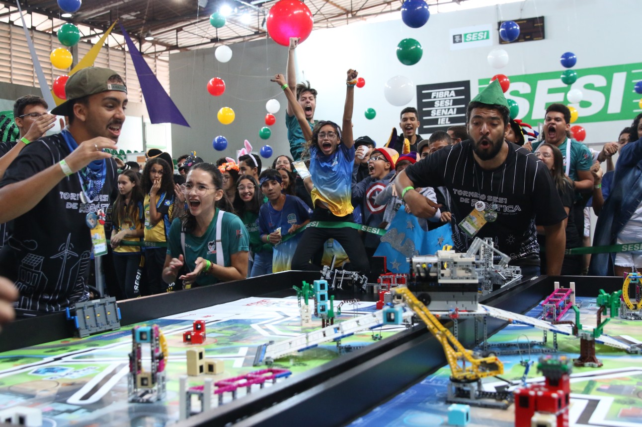 CLASSIFICADOS | Duas equipes do DF garantem vaga na etapa nacional do Torneio SESI de Robótica
