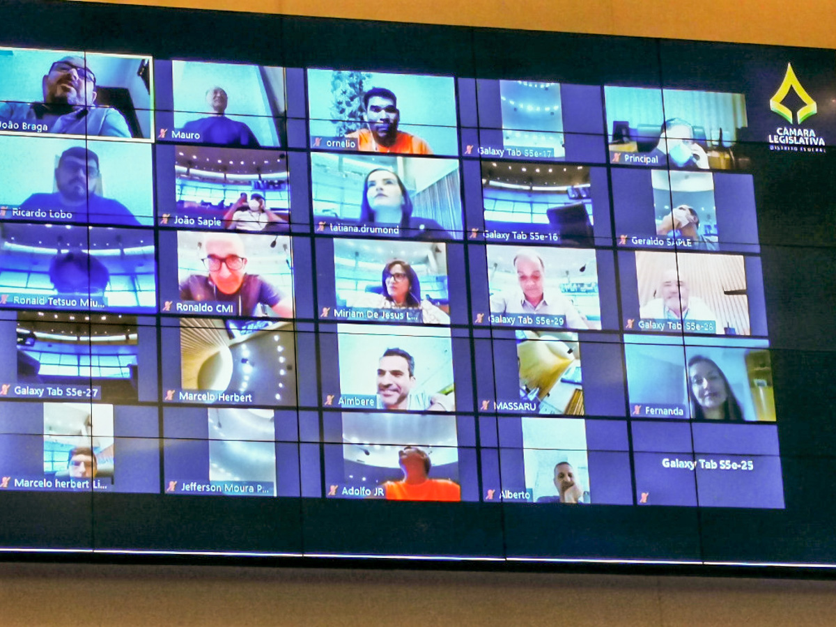 SESSÃO VIRTUAL | Distritais realizam 1ª votação por videoconferência nesta terça (24)