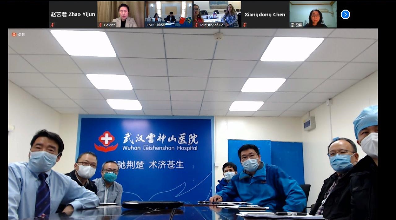 PARA ENFRENTAR O CORONAVÍRUS | Médicos do DF trocam experiências com colegas chineses por videoconferência