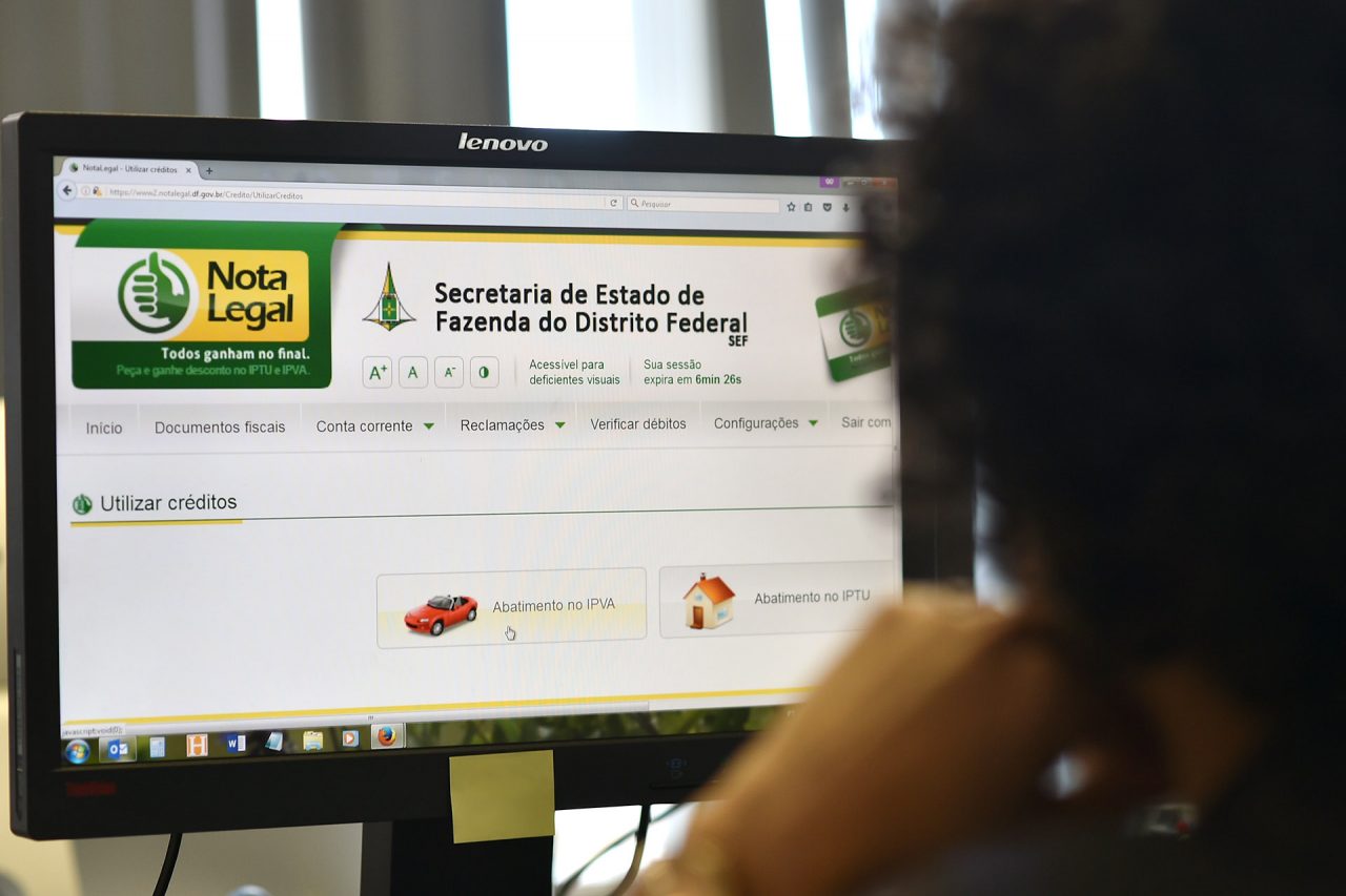 A PARTIR DE SEGUNDA (1º) | Contribuintes deverão indicar dados bancários para receber créditos do Nota Legal