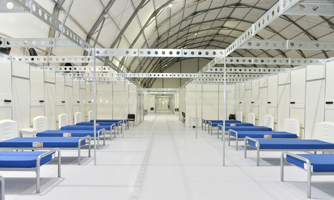 ÁGUAS LINDAS | Bolsonaro entrega hospital de campanha para o governo de Goiás nesta sexta (05)