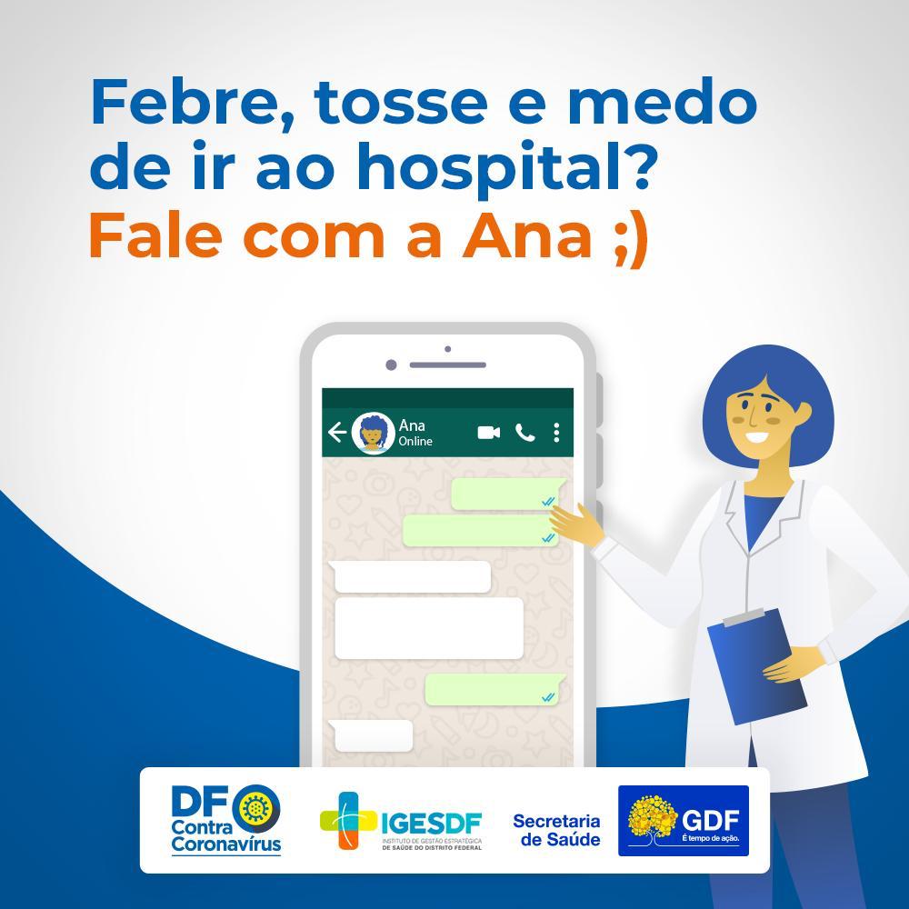 ASSISTENTE VIRTUAL | Secretaria de Saúde vai monitorar a Covid-19 em Ceilândia