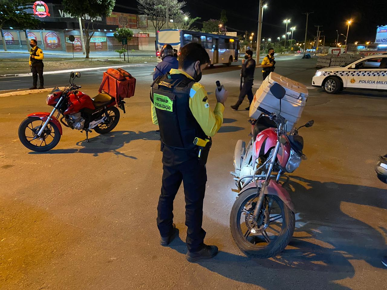 OPERAÇÃO SOSSEGO | Durante o fim de semana, Detran-DF flagrou 29 motociclistas com escapamento irregular