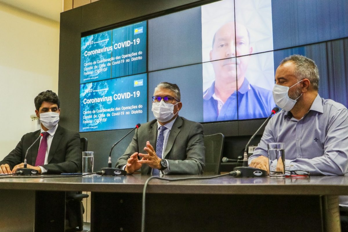 ATÉ DIA 25 DE JULHO | GDF alerta que “estamos vivendo o pico da pandemia”