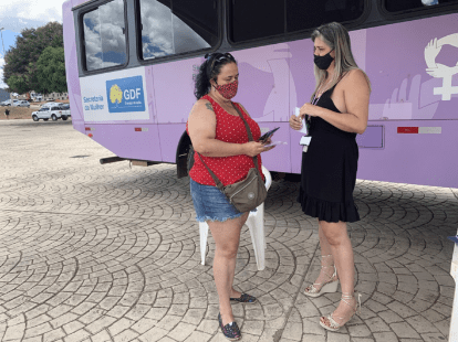 AGOSTO LILÁS | GDF promove ações contra a covid-19 e violência doméstica