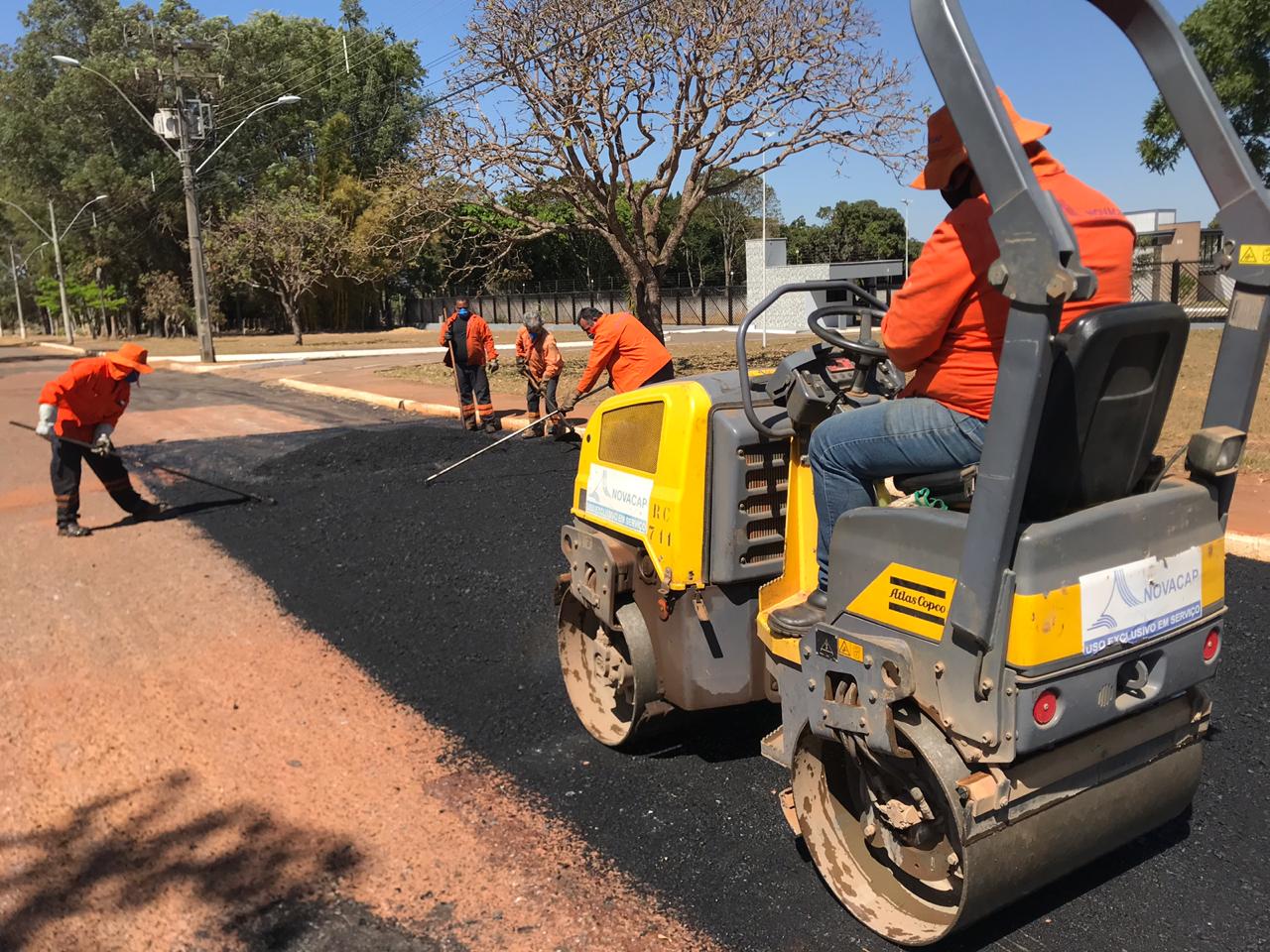 COM EQUIPE NOVA | Administração do Park Way mostra serviço para a população da região