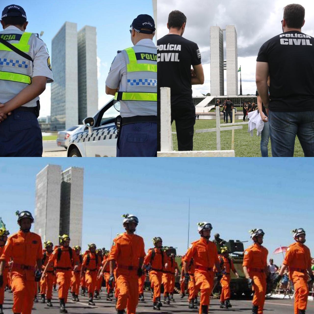 REAJUSTE APROVADO | Senado aprova reajuste de policiais e bombeiros do DF