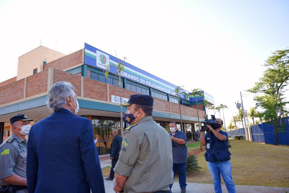 COMBATE AO CRIME | “Não vamos dar espaço para bandidagem”, afirma Caiado