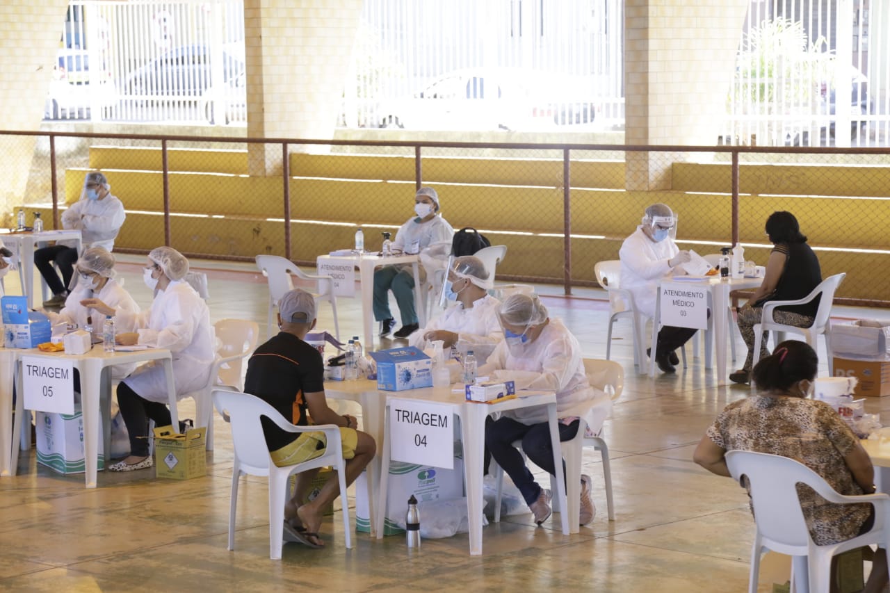 VALPARAÍSO DE GOIÁS | Testagem feita pela Prefeitura é um sucesso na cidade