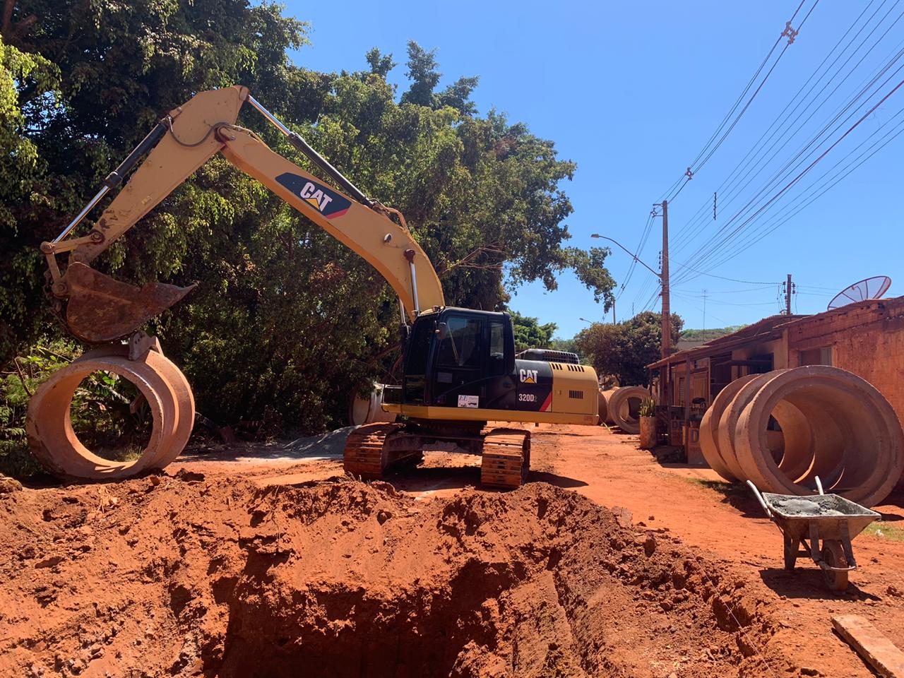 VALPARAÍSO DE GOIÁS | Ypiranga recebe obras drenagem e pavimentação asfáltica