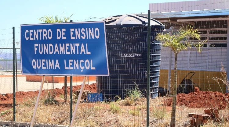 SUSTENTABILIDADE | Escolas públicas do DF terão horta com captação de água da chuva