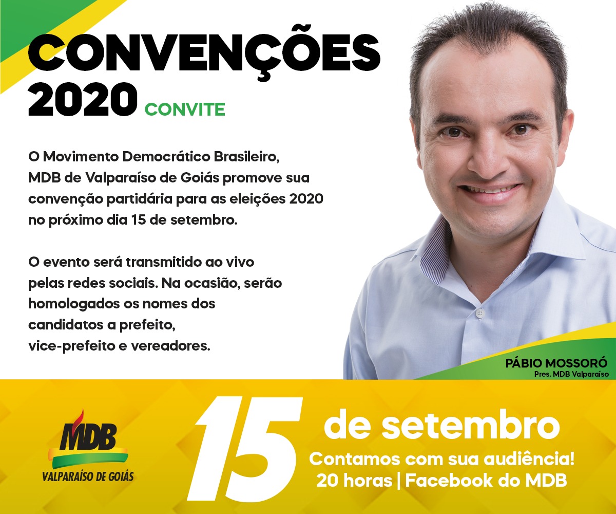 FESTA DO 15 EM VALPARAÍSO | MDB deve oficializar Pábio Mossoró como candidato à reeleição
