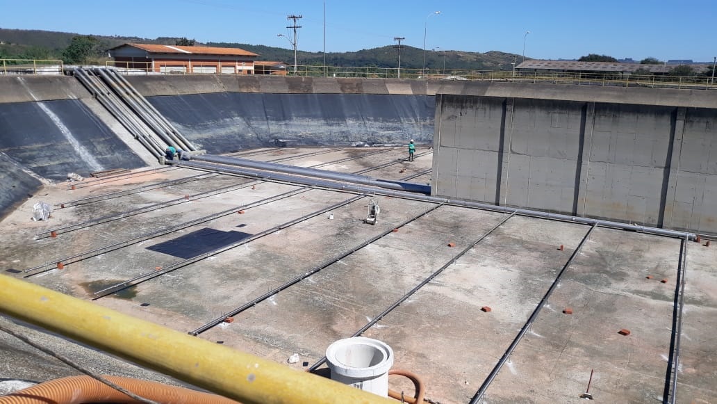 PARA ATENDER 135 MIL MORADORES | Estação de Tratamento (ETE) do Gama está passando por processo de modernização