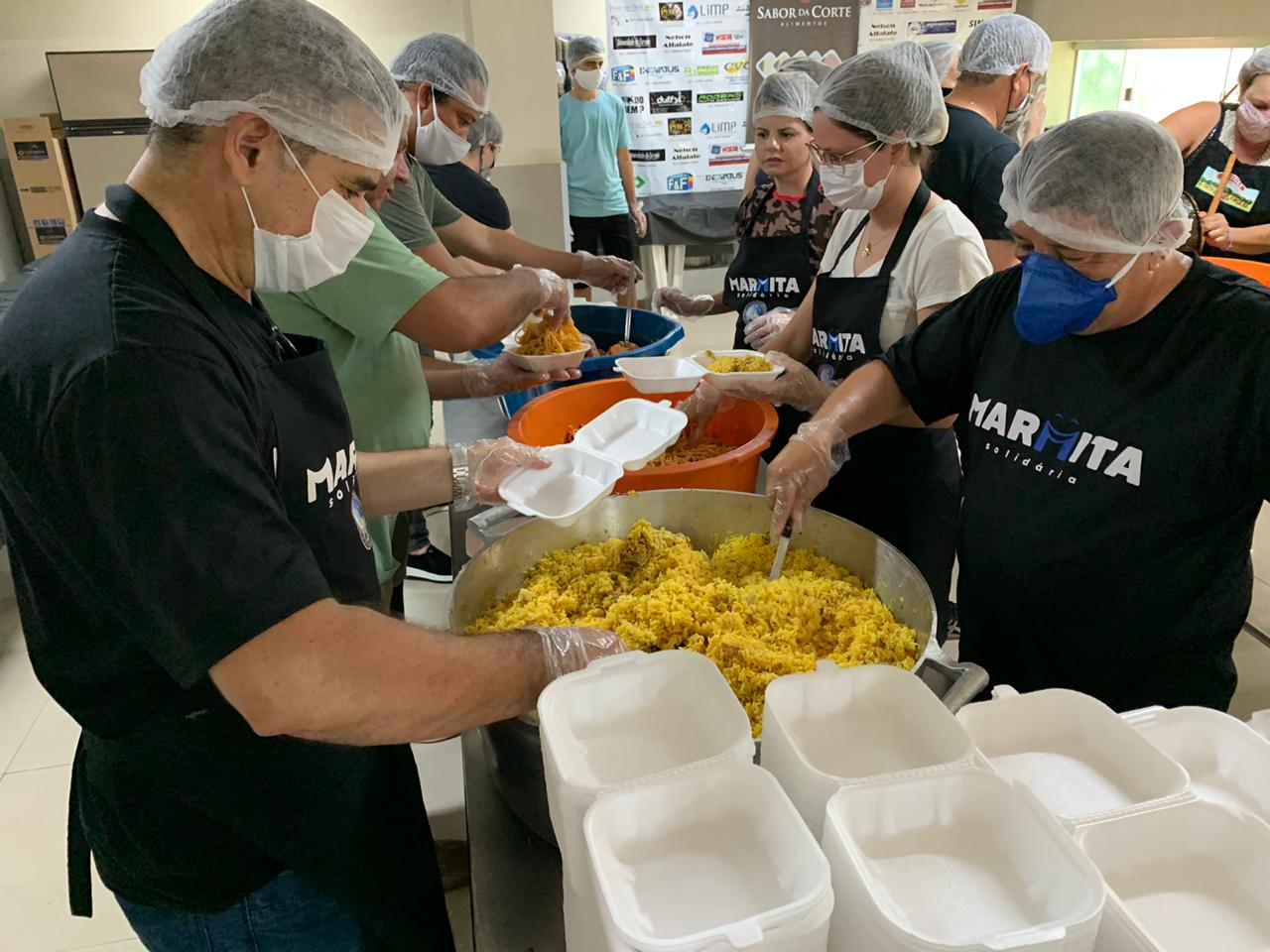 PROJETO MARMITA SOLIDÁRIA | Mais de 27 mil marmitas já foram distribuídas por ação social de maçons da Grande Loja Maçônica do DF