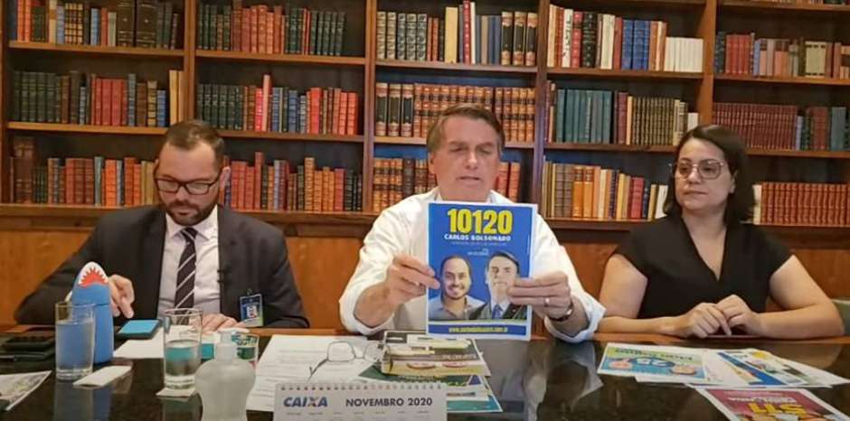 LIVE ELEITORAL | MP vai investigar Bolsonaro por pedir voto para o filho e outros candidatos