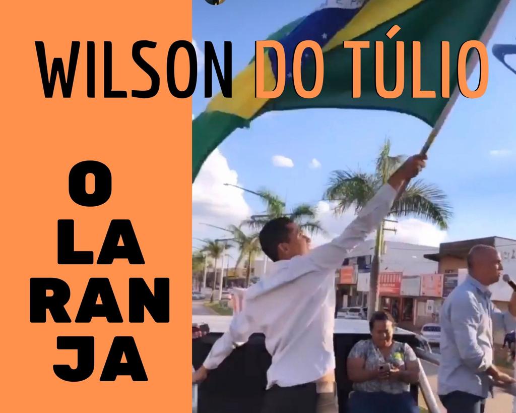 ÁGUAS LINDAS DE GOIÁS | Marco Túlio põe candidato laranja para balançar bandeira em cima do trio