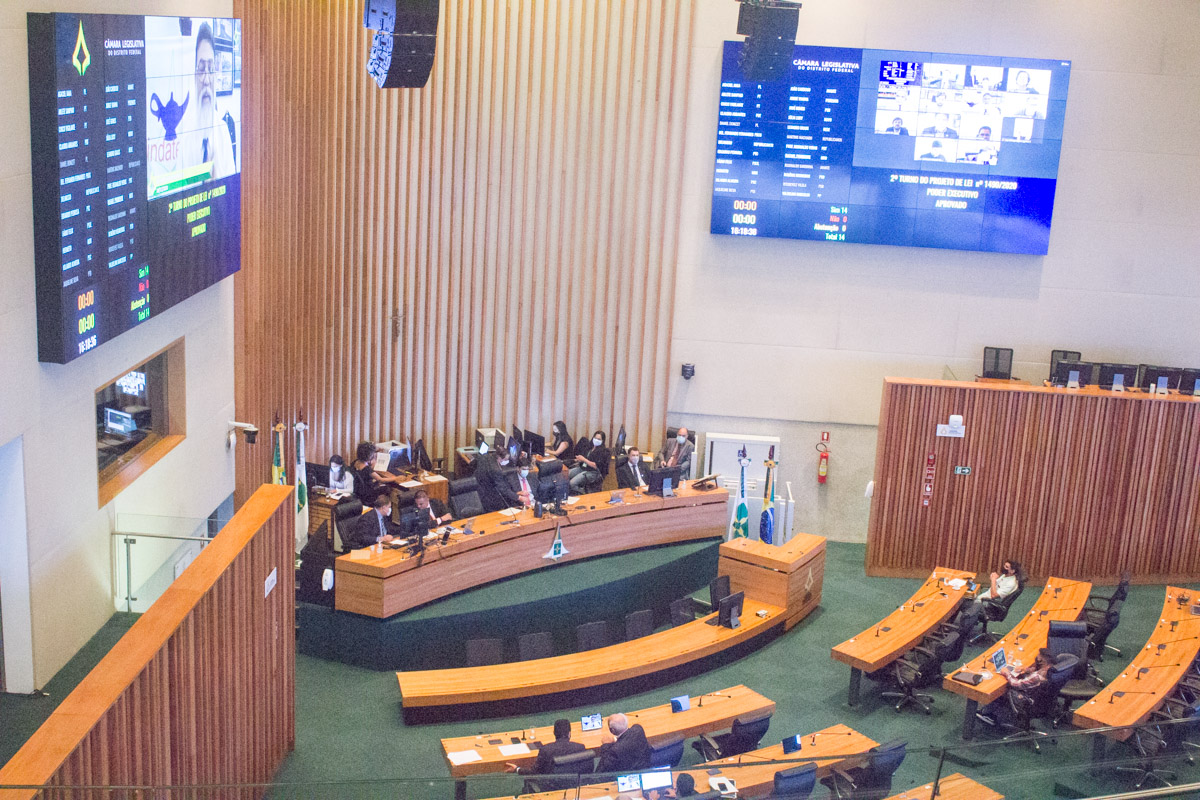 PARA 2021 | Distritais aprovam orçamento de R$ 44,18 bilhões para o GDF