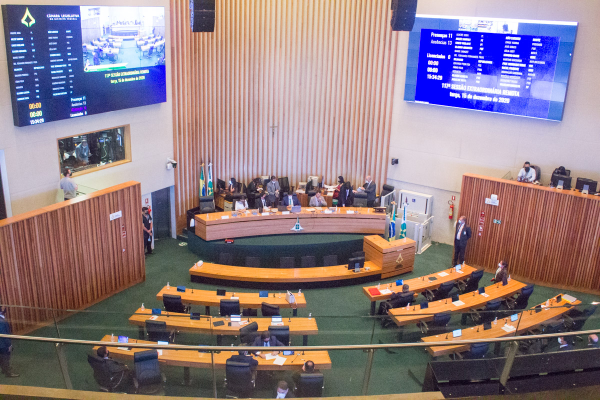 CLDF 2021 | Mesa diretora, corregedor e ouvidor do parlamento local tomam posse na próxima sexta (1º) às 11h