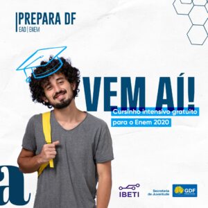 PREPARA DF | Sejuv lança programa que oferece curso preparatório para o ENEM e vestibular