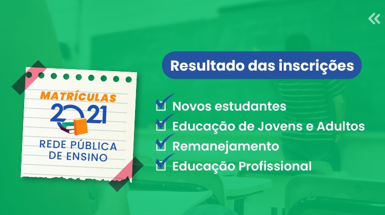 ATENÇÃO, PAIS E ESTUDANTES | GDF divulga resultado das inscrições na rede pública de ensino