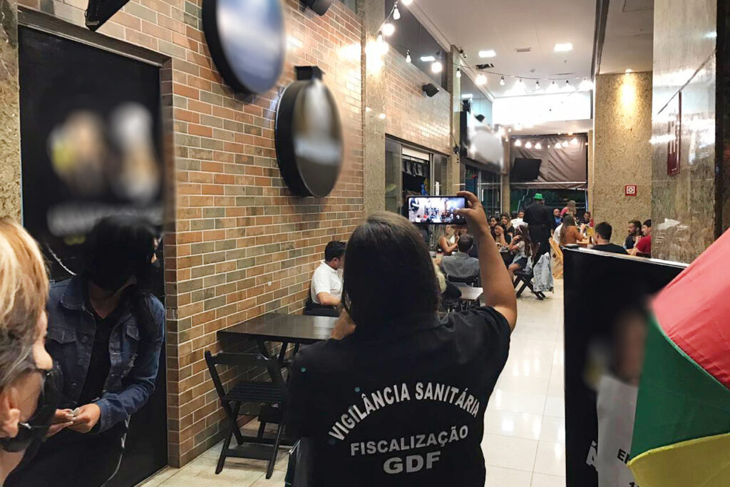 FORÇA-TAREFA | GDF interdita 17 estabelecimentos nos dois primeiros dias de carnaval