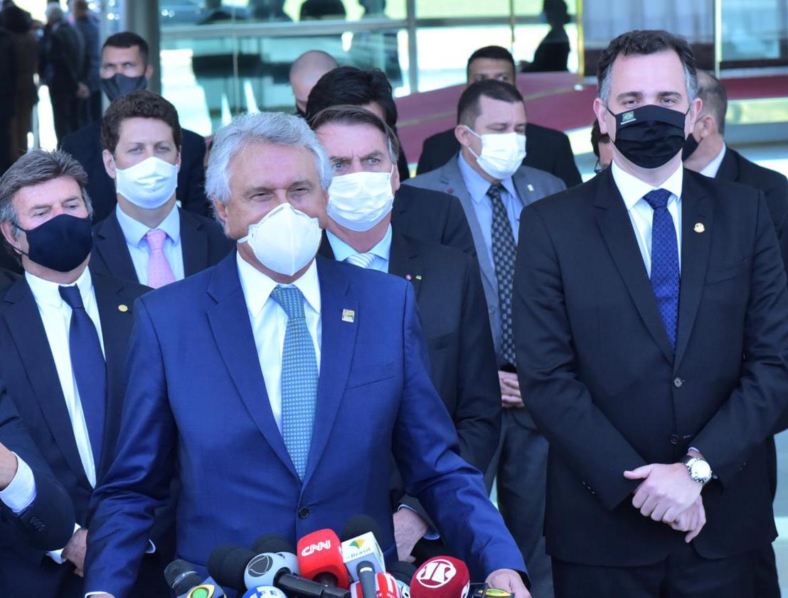 COMITÊ NACIONAL DA COVID | Representando os governadores, Caiado diz que é preciso ter “ponto de convergência de todos para salvar vidas”