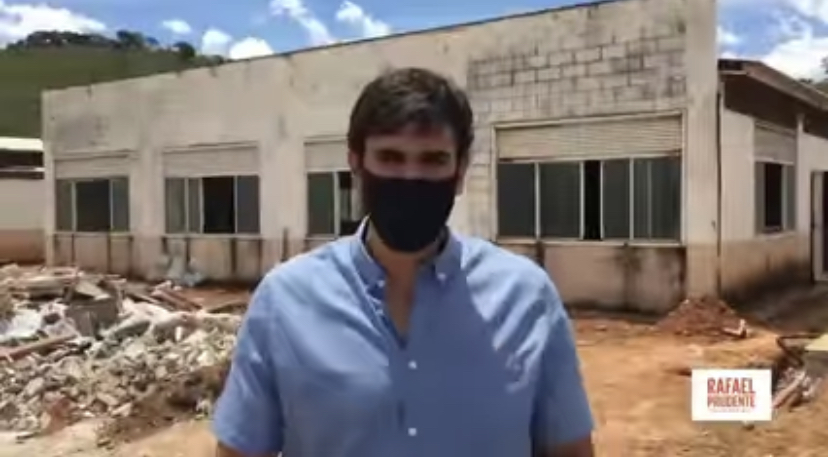 SÃO SEBASTIÃO | Rafael Prudente visita obras do Complexo Educacional