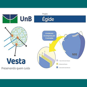 PRATA DA CASA | Pesquisadores da UnB testam eficiência de máscara contra a Covid