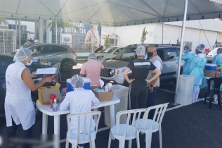 EM DOIS DIAS | Mais de 8,2 mil idosos foram vacinados com a primeira dose no DF