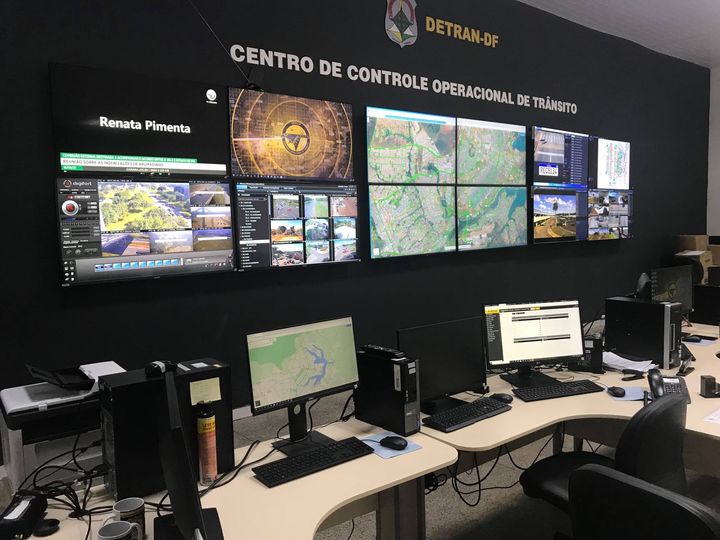 POR VIDEOMONITORAMENTO | Fiscalização do Detran-DF autua 1.162 condutores nas vias do aeroporto